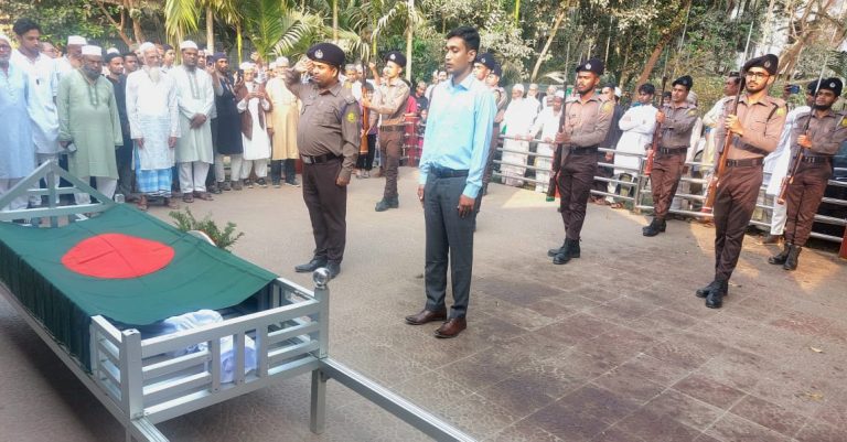 দক্ষিণ সুরমায় বীর মুক্তিযোদ্ধা আবু সাঈদের ইন্তেকাল