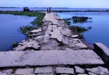 লাখাইয়ে সংস্কারের অভাবে রাস্তার বেহাল দশা